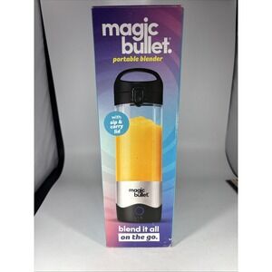 Magic Bullet Portable Blender MB-BX554-23 Sliver New In Box